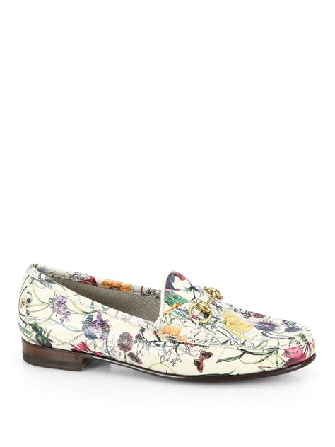 gucci flora loafers